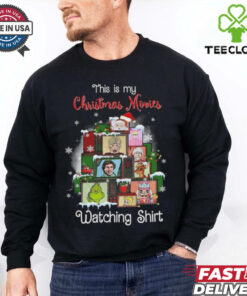 Official Home Alone Grinch Elf This Is My Christmas Movies Watching 2024 Shirt
