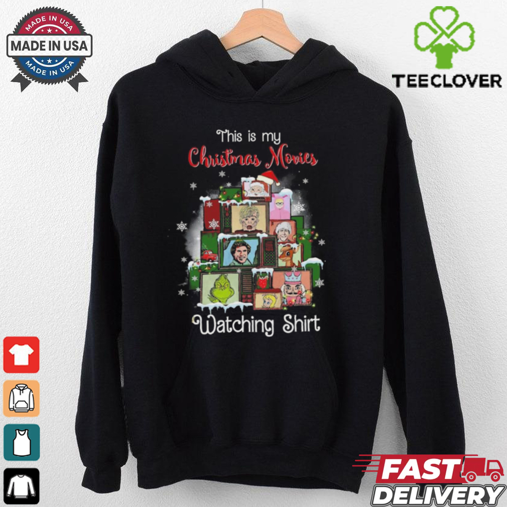 Official Home Alone Grinch Elf This Is My Christmas Movies Watching 2024 Shirt Official Home Alone Grinch Elf This Is My Christmas Movies Watching 2024 Shirt