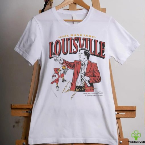Official Homefield Cream Louisville Cardinals The Denny Crum Legacy Collection T Shirt