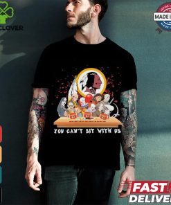 Official Horror Characters Movie Team You Can’t Sit With Us Washington Redskins Halloween Shirt