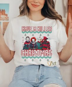 Official Horror Movies Characters Have A Killer Christmas Shirt