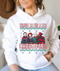 Official Horror Movies Characters Have A Killer Christmas Shirt