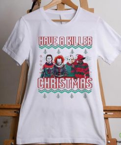 Official Horror Movies Characters Have A Killer Christmas Shirt