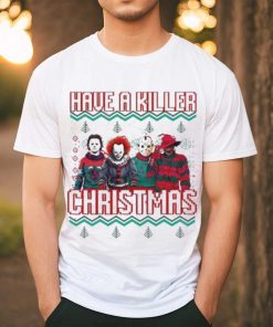 Official Horror Movies Characters Have A Killer Christmas Shirt