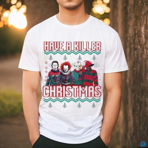 Official Horror Movies Characters Have A Killer Christmas Shirt