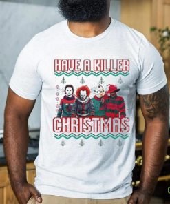 Official Horror Movies Characters Have A Killer Christmas Shirt