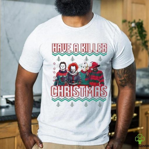 Official Horror Movies Characters Have A Killer Christmas Shirt