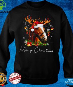 Official Horse Reindeer Merry Christmas Shirt hoodie, sweater 2 Official Horse Reindeer Merry Christmas Shirt hoodie, sweater