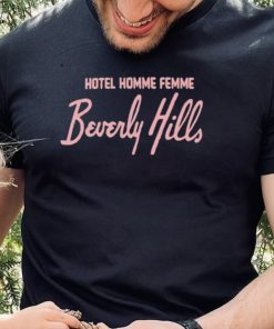 Official Hotel homme femme beverly hills hoodie, sweater, longsleeve, shirt v-neck, t-shirt