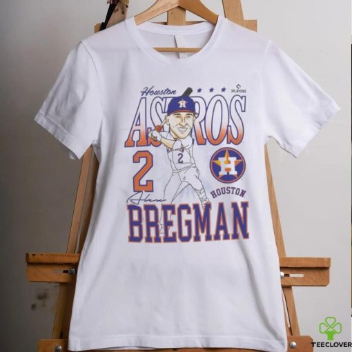 Official Houston Alex Bregman Caricature Baseball Shirt