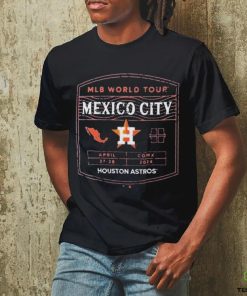 Official Houston Astros 2024 MLB World Tour Mexico City Series Shirt