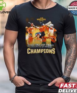 Official Houston Astros 2024 Nike Rbi Softball World Series Champions Shirt