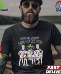 Official Houston Astros End Of An Era 2025 Minute Maid Signatures Shirt
