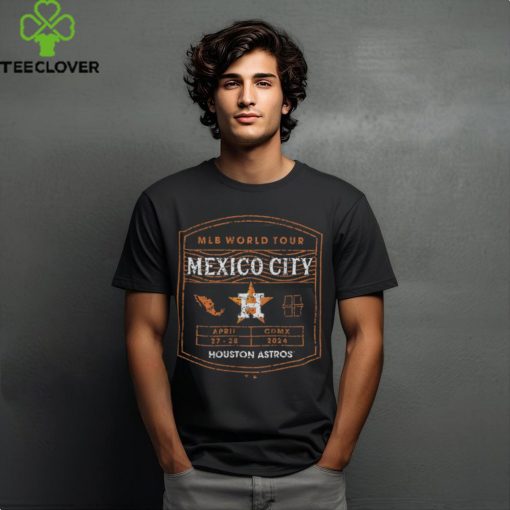 Official Houston Astros Fanatics Branded 2024 MLB World Tour Mexico City Series T Shirt