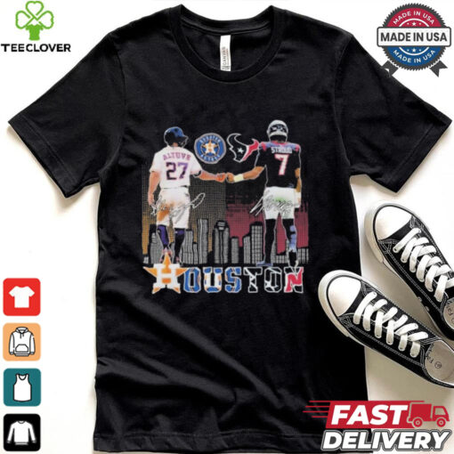 Official Houston Astros Houston Texans Proud Of Houston 2024 T Shirt