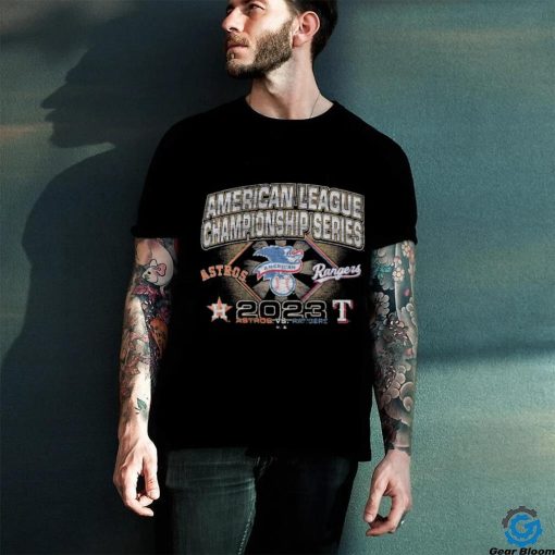 Official Houston Astros Vs Texas Rangers ’47 2023 ALCS Matchup Franklin T Shirt