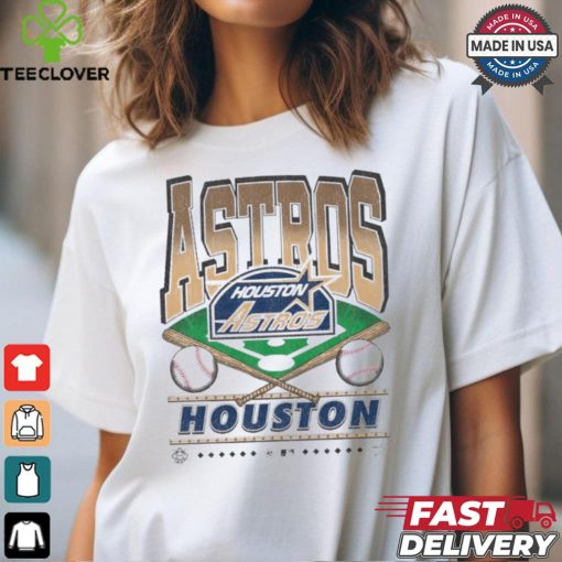 Official Houston Astros White Straight Shot 47 Franklin Fashion Shirt