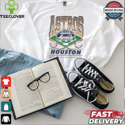 Official Houston Astros White Straight Shot 47 Franklin Fashion Shirt