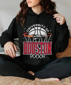 Official Houston Cougars Basketball Retro Rocket T shirt 2 Official Houston Cougars Basketball Retro Rocket T shirt