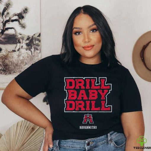 Official Houston Roughnecks UFL Drill Baby Drill Shirt