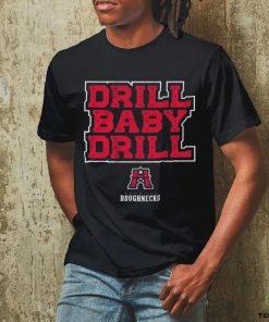 Official Houston Roughnecks UFL Drill Baby Drill Shirt