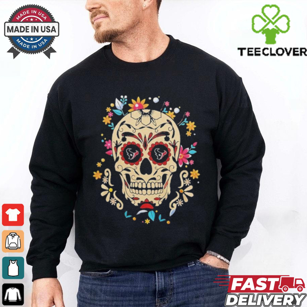 Official Houston Texans Dia De Los Muertos 2024 Shirt Official Houston Texans Dia De Los Muertos 2024 Shirt