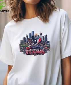 Official Houston Texans Football Sports Skyline Clipart Shirt