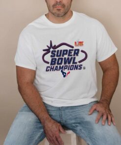 Official Houston Texans Super Bowl LIX Champions Locker Room Logo Tee