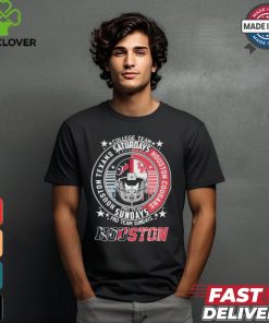 Official Houston Texas Pro Team Sundays And Houston Cougars College Team Saturdays Shirt