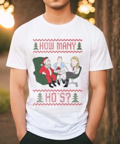 Official How Many Ho’s Ugly Merry Christmas 2023 Shirt