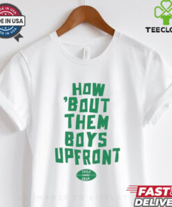 Official How ‘Bout Them Boys Upfront Phila 2KSA Philly T-Shirts with a bold and stylish design, perfect for fans showcasing their Philly pride.