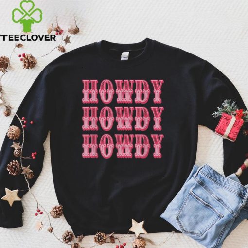 Official Howdy Space Cowgirl T Shirt