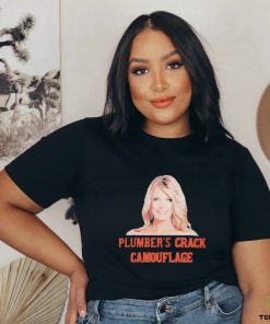 Official Humor Plumber Crack Camouflage Shirt