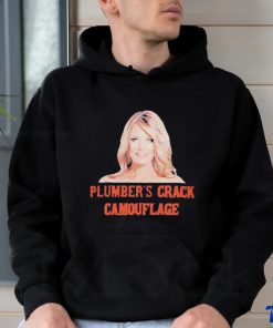 Official Humor Plumber Crack Camouflage Shirt