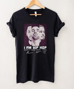 Official I Am Hip Hop Kendrick Lamar Drake And J. Cole Signatures Shirt