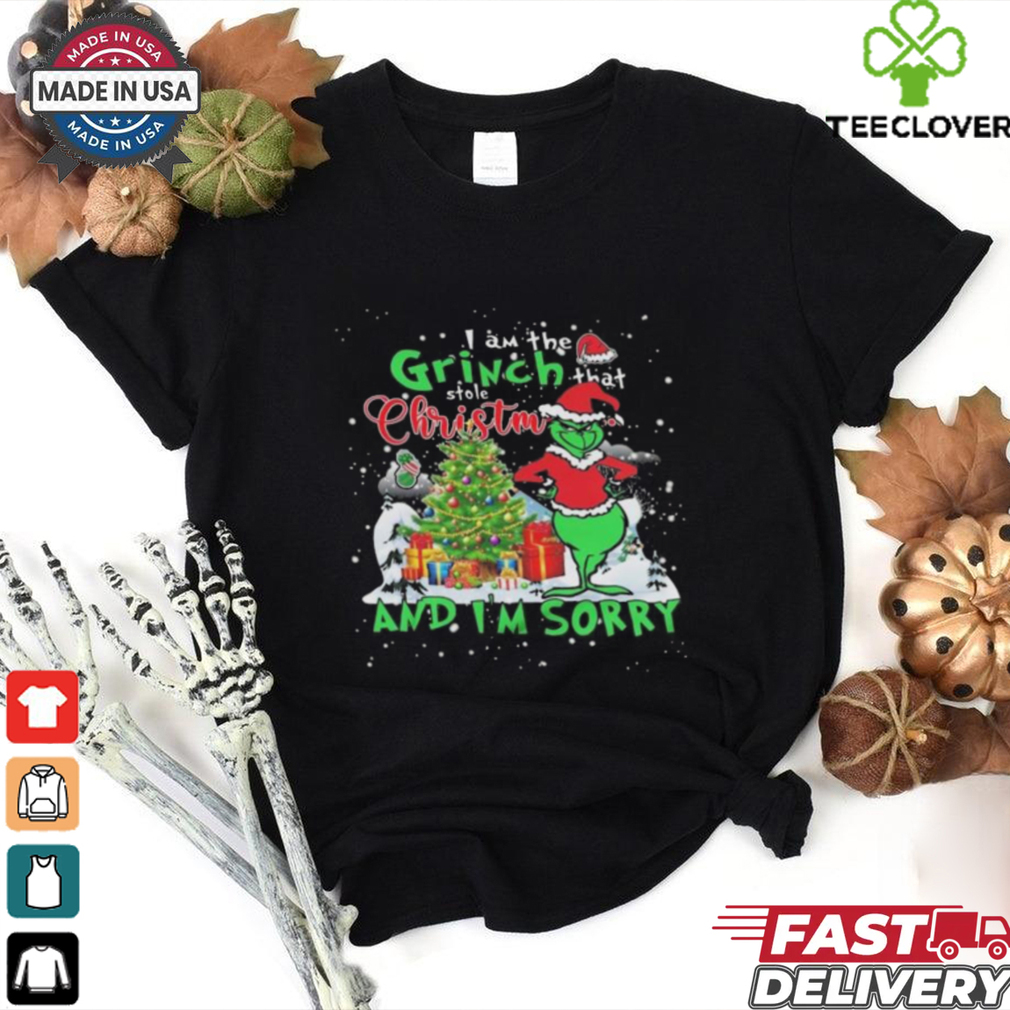 Official I Am The Grinch That Stole Christmas And I’m Sorry 2024 Shirt Official I Am The Grinch That Stole Christmas And I’m Sorry 2024 Shirt