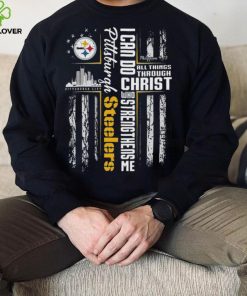 Official I Can Do All Things Through Christ Pittsburgh Steelers T Shirt