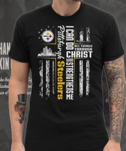 Official I Can Do All Things Through Christ Pittsburgh Steelers T Shirt