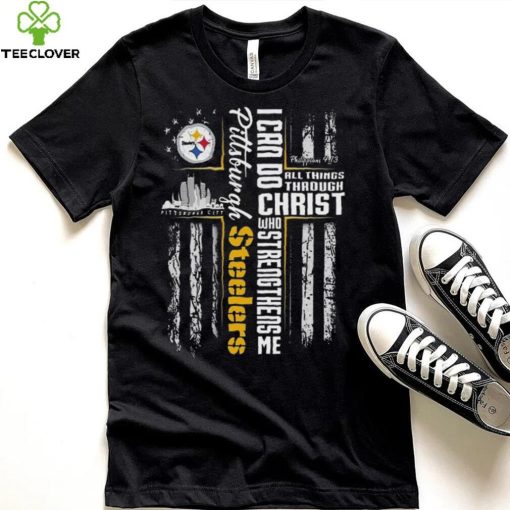 Official I Can Do All Things Through Christ Pittsburgh Steelers T Shirt