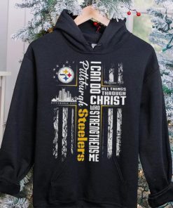 Official I Can Do All Things Through Christ Pittsburgh Steelers T Shirt