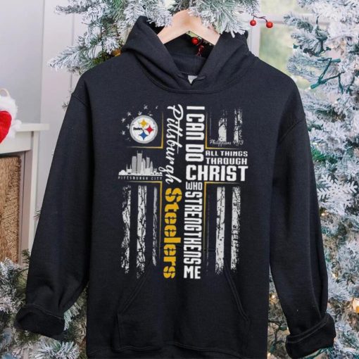 Official I Can Do All Things Through Christ Pittsburgh Steelers T Shirt