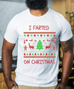 Official I Farted On Christmas 2023 T Shirt