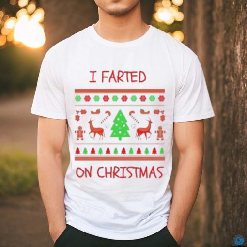 Official I Farted On Christmas 2023 T Shirt