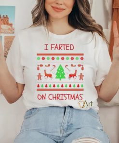 Official I Farted On Christmas 2023 T Shirt