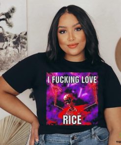 Official I Fucking Love Rice Skeleton Shirt