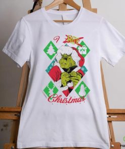 Official I Hate Xmas Vintage Christmas Grinch Shirt