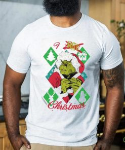 Official I Hate Xmas Vintage Christmas Grinch Shirt