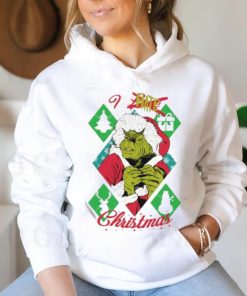 Official I Hate Xmas Vintage Christmas Grinch Shirt
