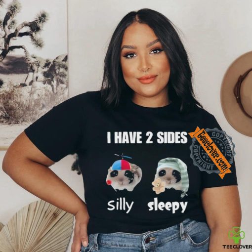 Official I Have 2 Sides Silly Sleepy Shirt