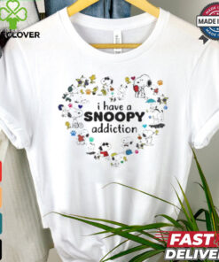 Official I Have A Snoopy Addiction Shirt